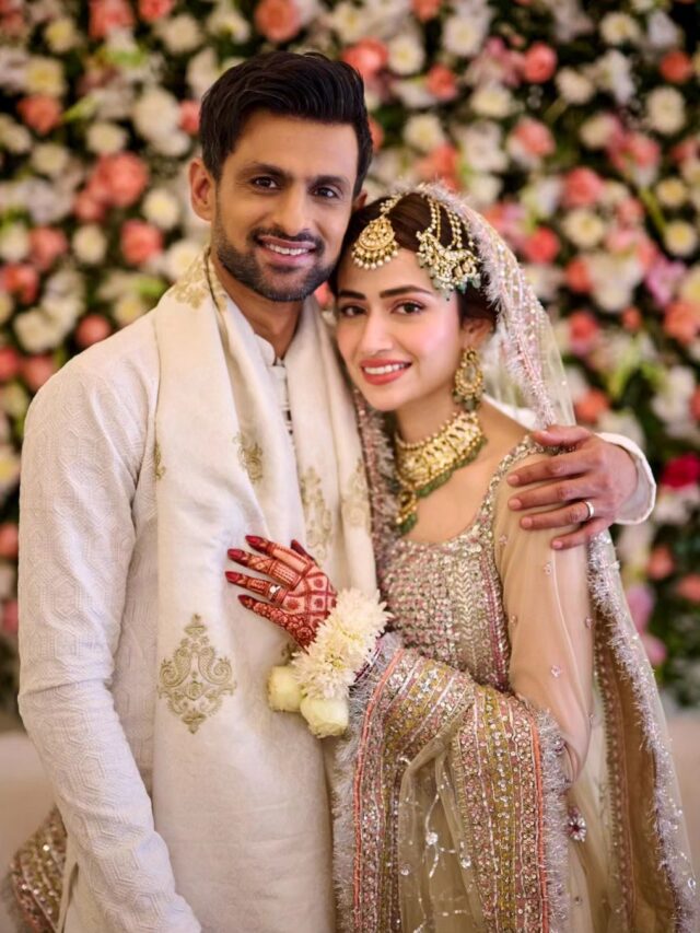 Shoaib Malik wife Sana Javed beautiful photos you never seen