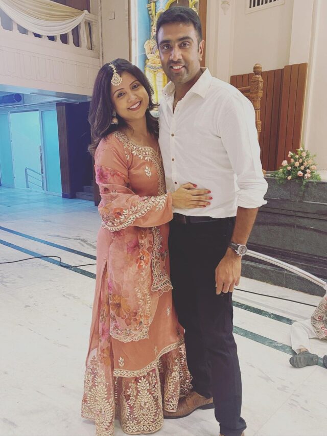 Star cricketer Ravichandran Ashwin wife Prithi Narayanan beautiful look