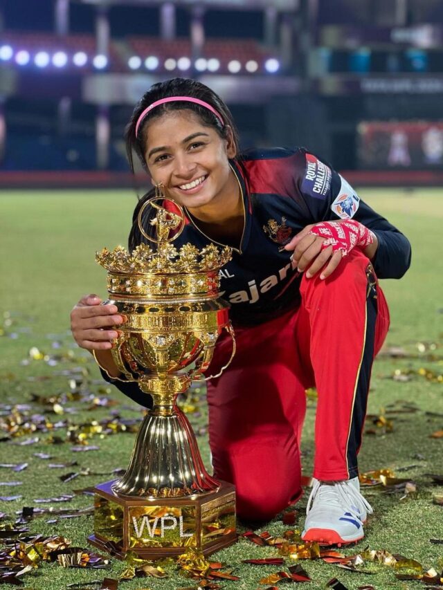 Shreyanka Patil WPL 2024 most beautiful cricketer