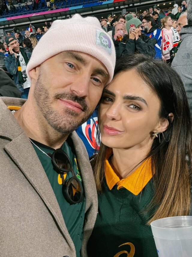 faf du plessis wife